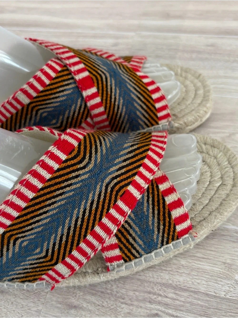 Guanabana Woven Slip On Handmade Espadrille Sandals